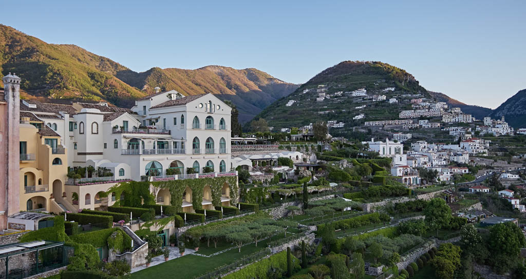 Belmond Hotel Caruso, Aerial view, Amalfi Coast, Italy