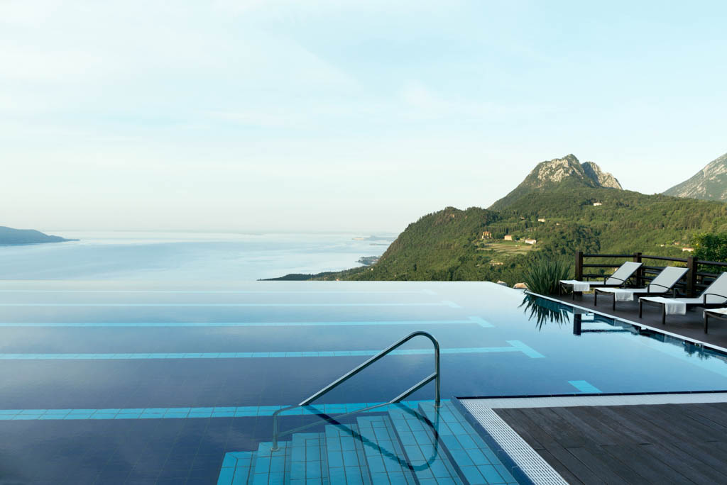 Lefay Lago di Garda, Infinity pool with a view
