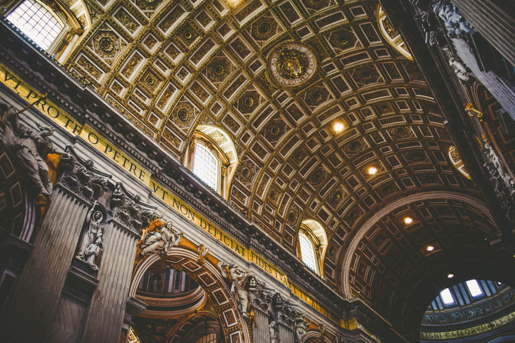 St Peters Basilica in Vatican City, Italy