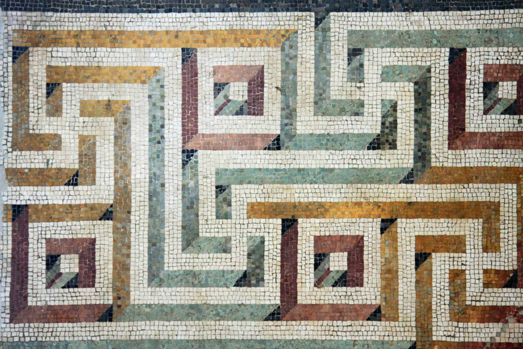 Ancient Roman Mosaic Art, Italy