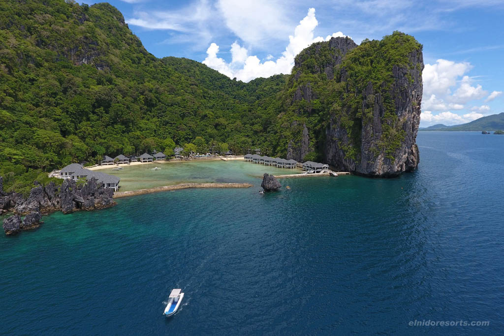 Lagen Island Aerial view, Philippines