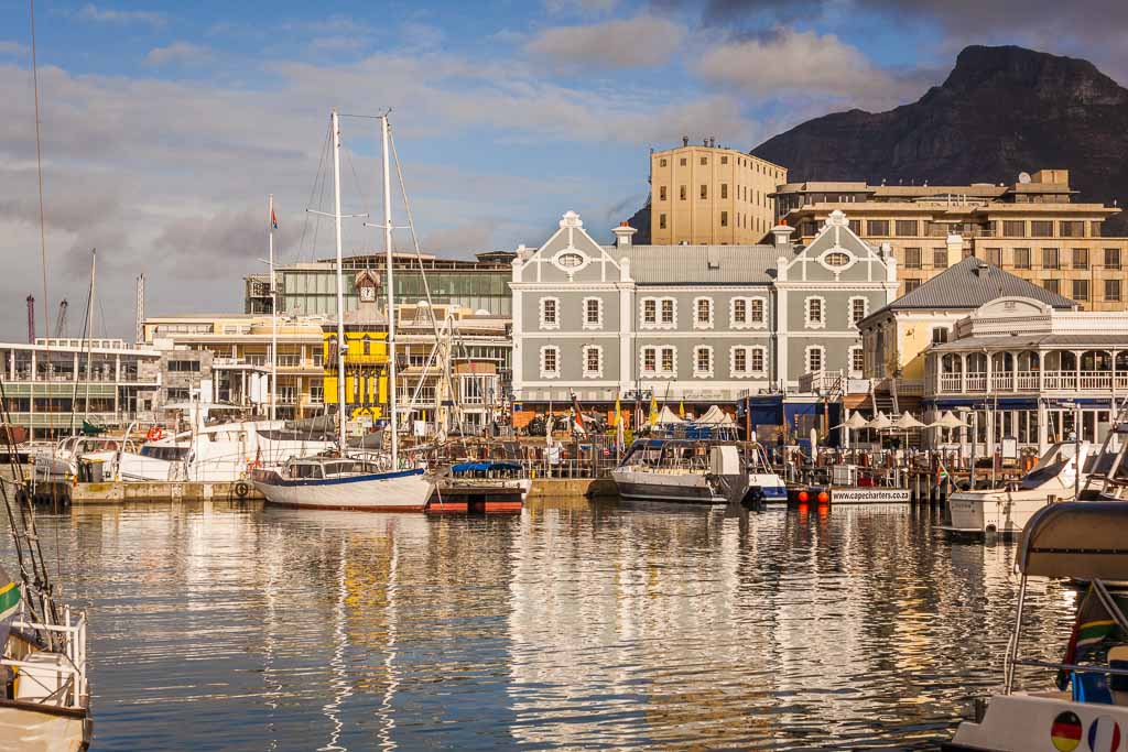 The Victoria and Albert Waterfront of Cape Town, South Africa