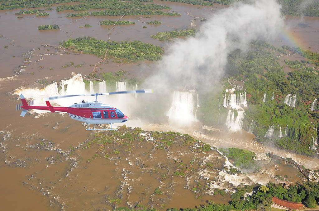 Helicopter Flight, Iguazu Falls