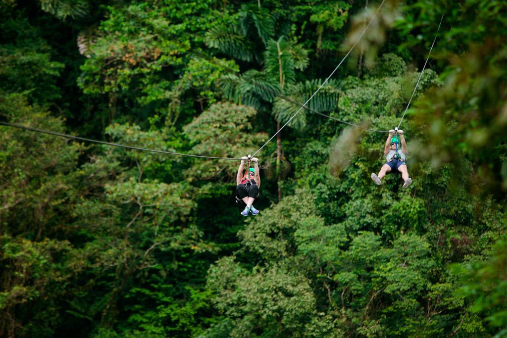 sky trek and tram arenal