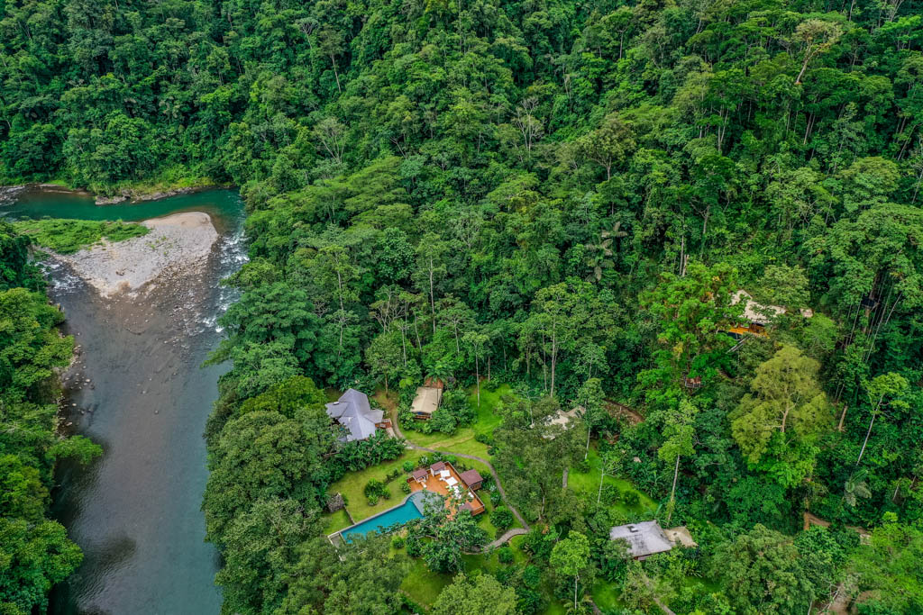 Pacuare Lodge Aerial View Costa Rica CREDIT