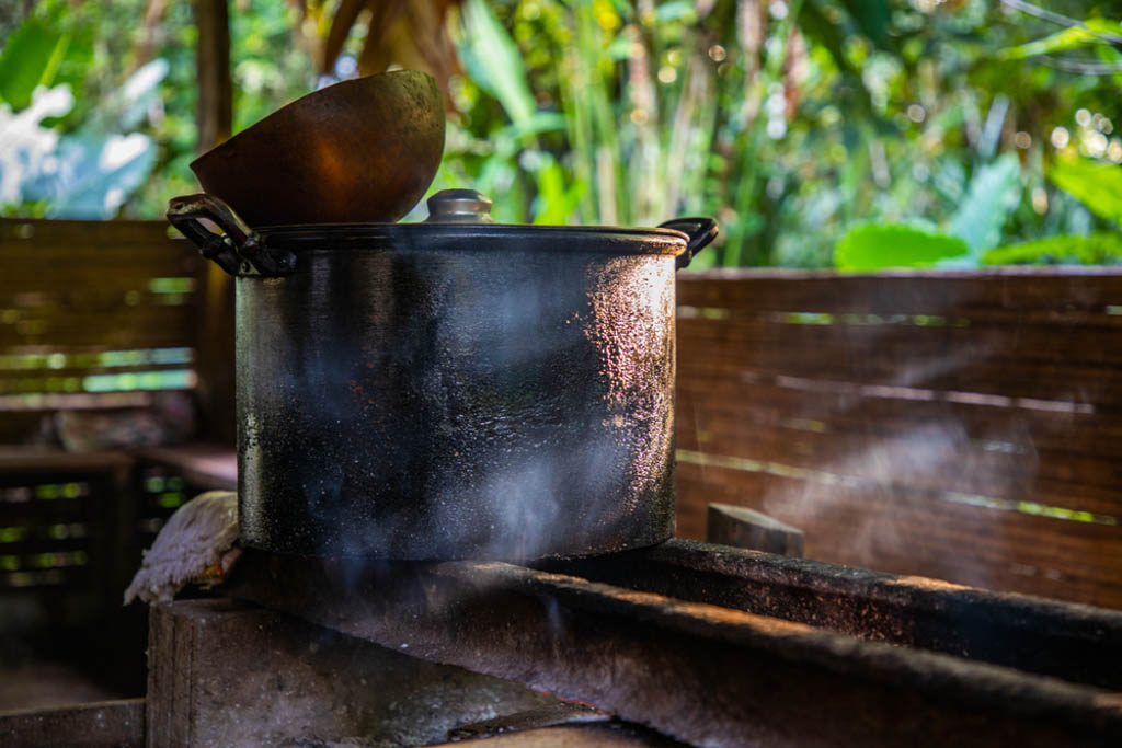 hot Chocolate making by Bribri people, Costa Rica