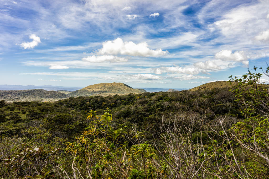 Mountain jungle landscape of Rincon de La Vieja National Park, Costa Rica