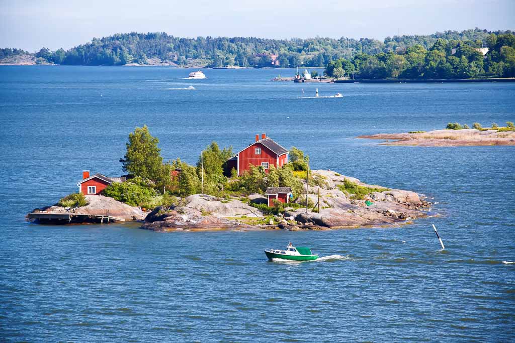 Boat Cruise, Helsinki Archipelago