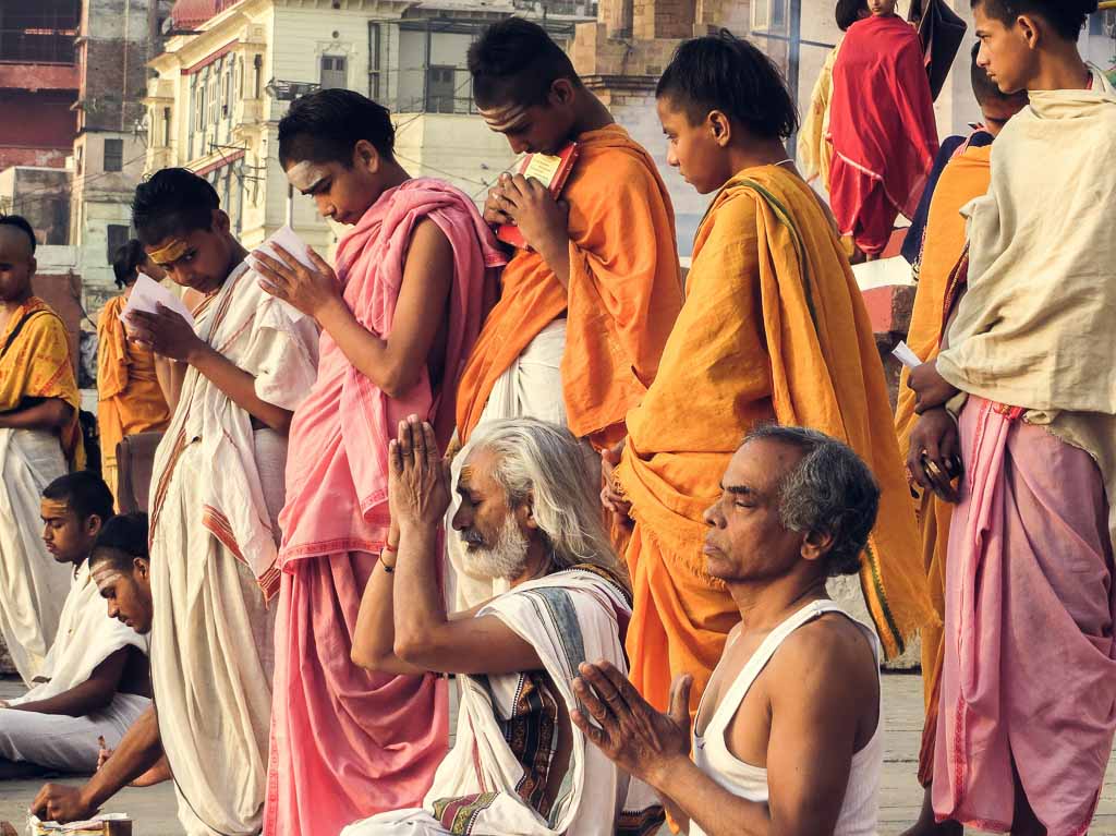Brahmana Pilgrims, Varanasi