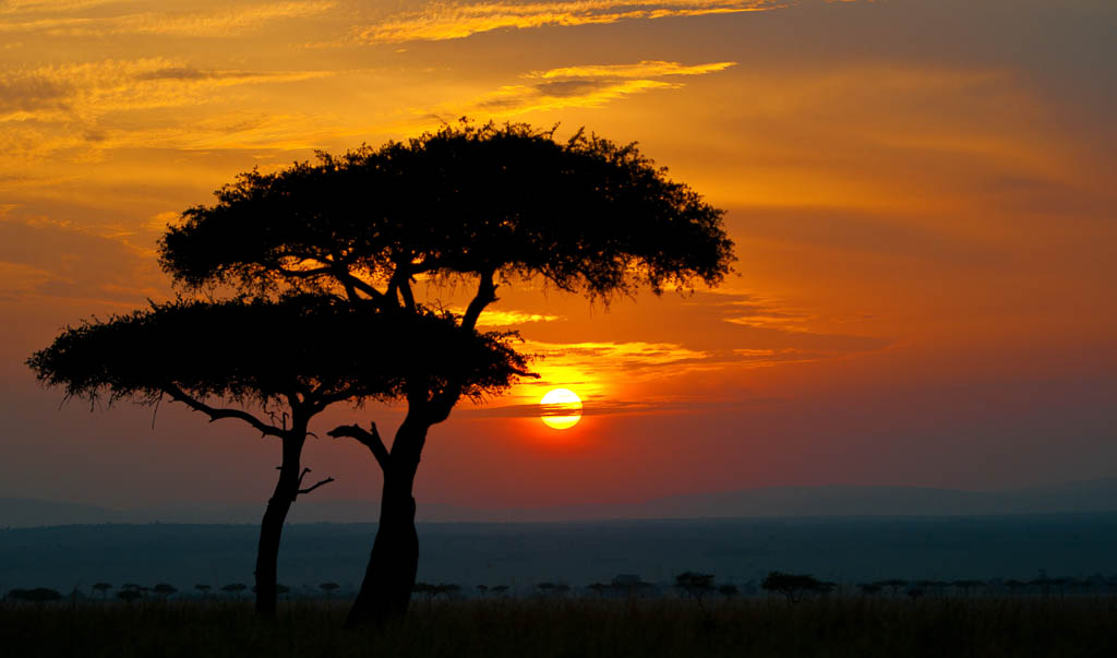 Sunset Over the Plains, Great Rift Valley