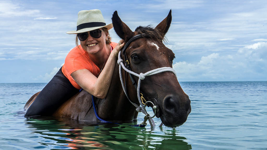 Swimming with Horses, Benguerra Island