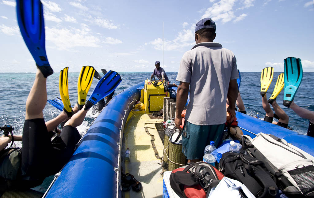 Scuba Diving, Mnemba Atoll, Zanzibar