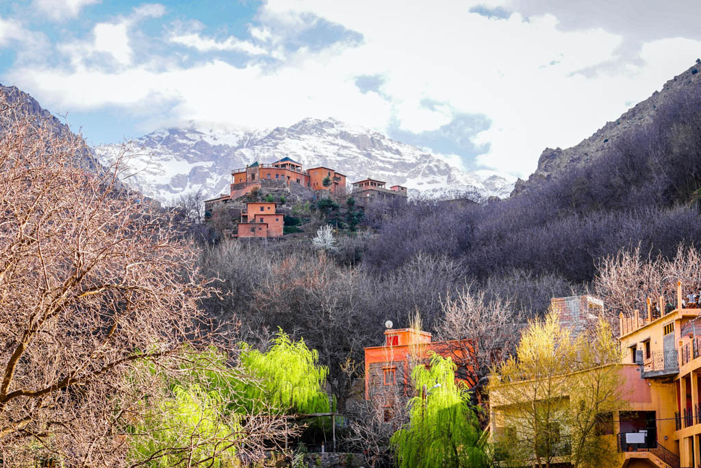 Kasbah du Tounkal, The quite village of Imlil, in The High Atlas Mountain of Morocco