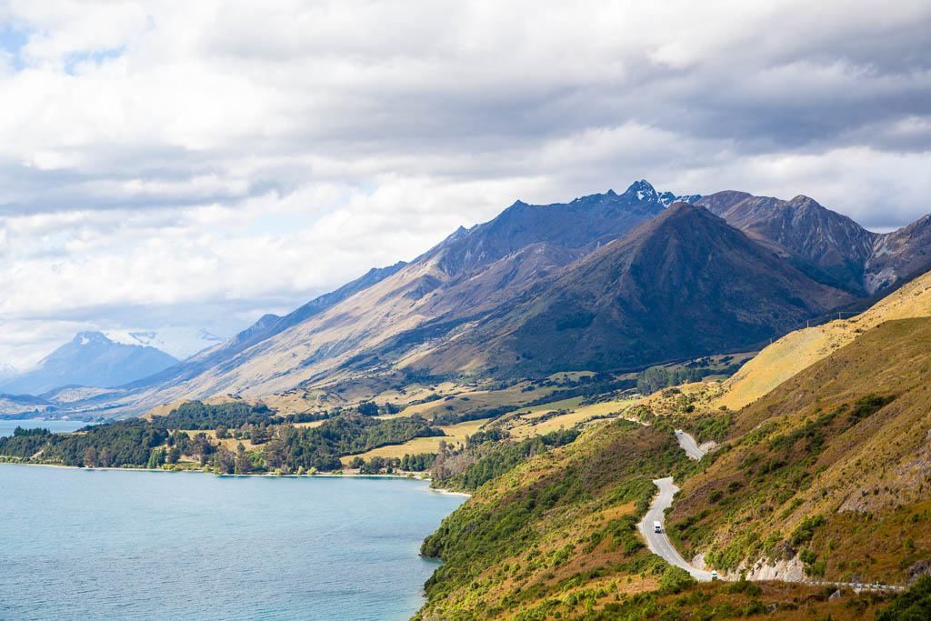 One of the most Beautiful drives in the world from Queenstown to Glenorchy