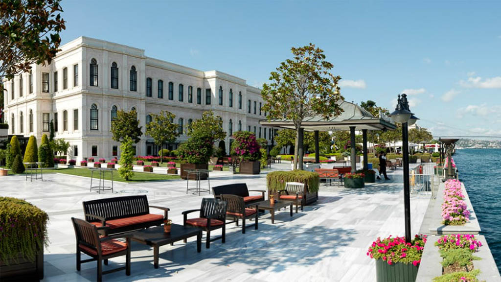 The hotel, Four Seasons Istanbul at the Bosphorus