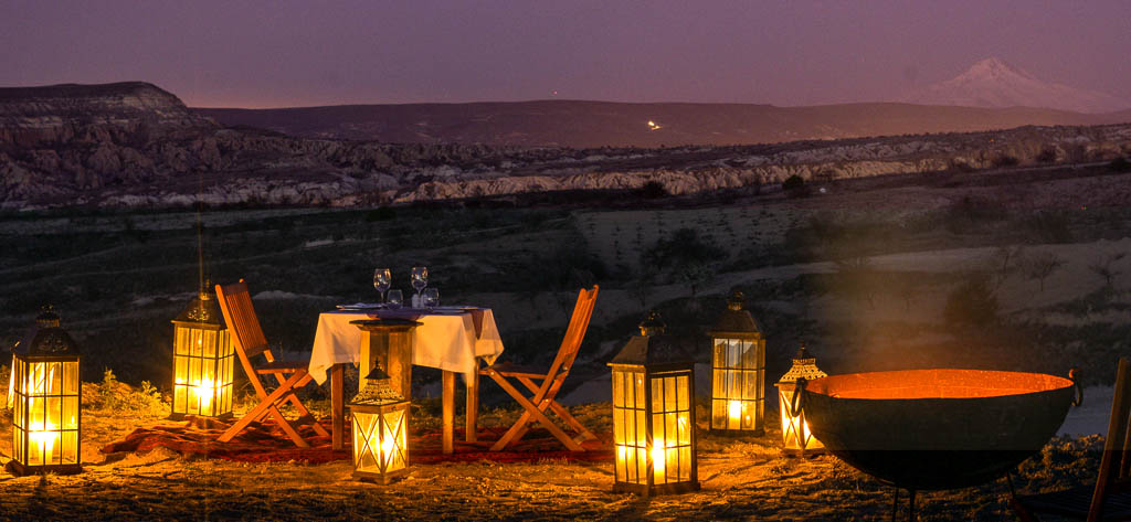 Romantic Valley Dinner, Cappadocia
