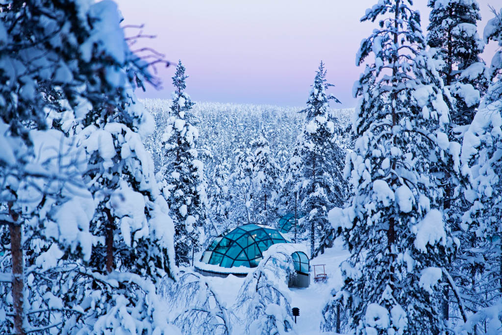 Kakslauttanen Arctic Resort, Lapland, Finland