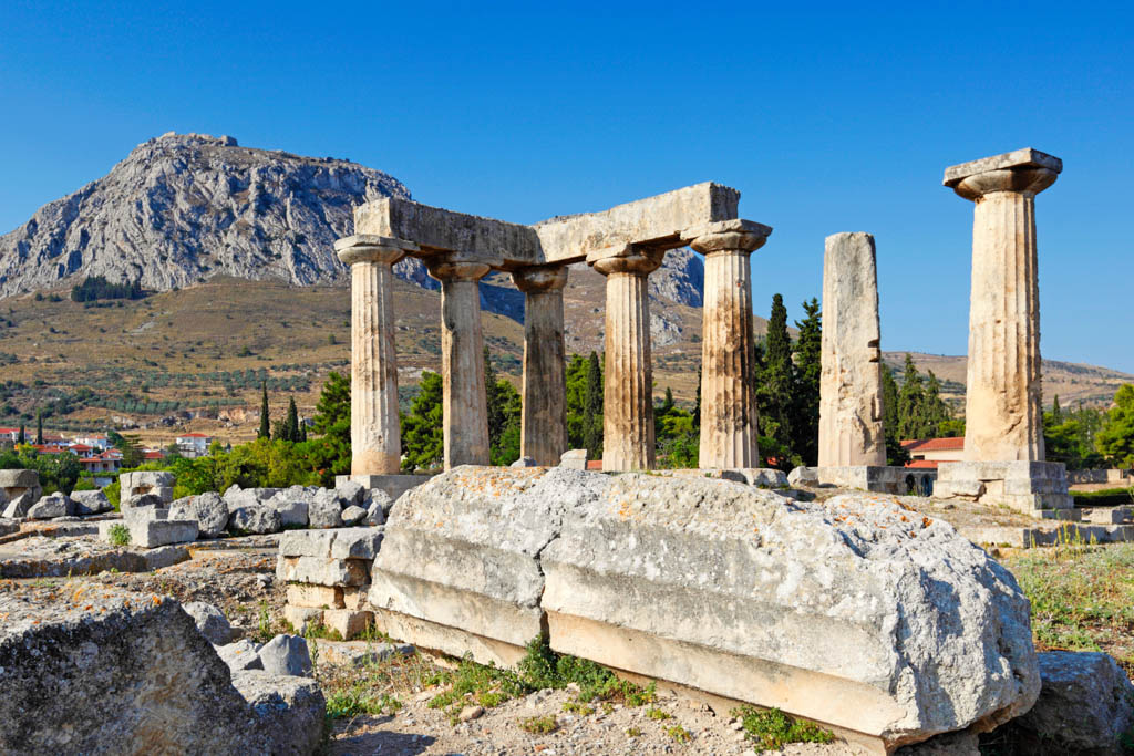 Temple Of Apollo at Ancient Corinth