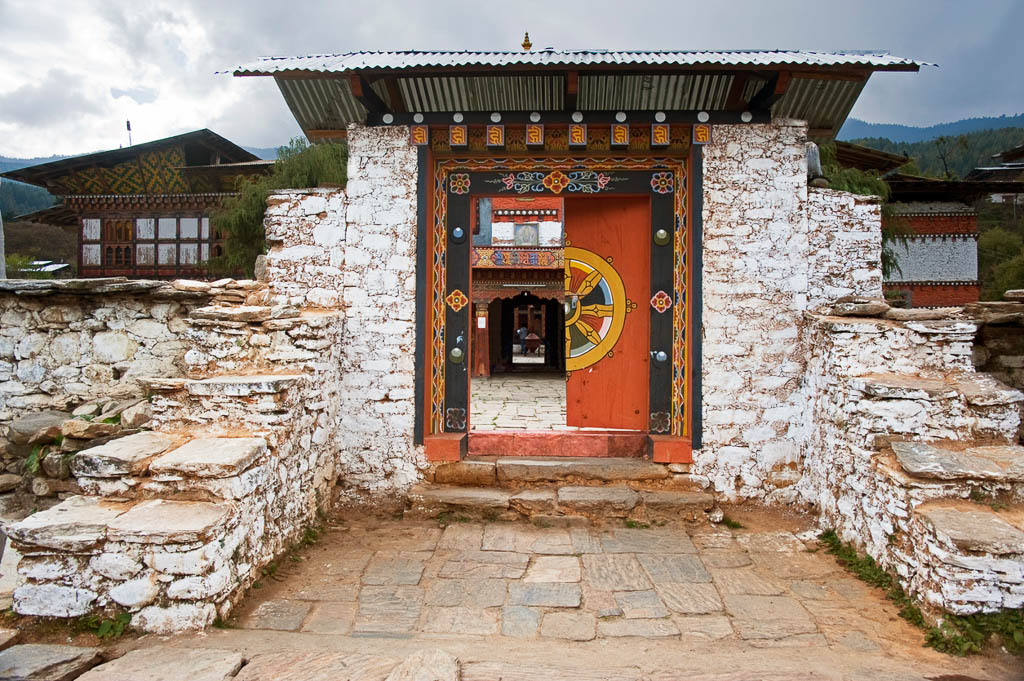 Jampey Lhakhang or Jampa, is located in Bumthang (Jakar) in Bhutan, and is said to be one of the 108 temples built by Tibetan King Songtsen Gampo in 659 AD