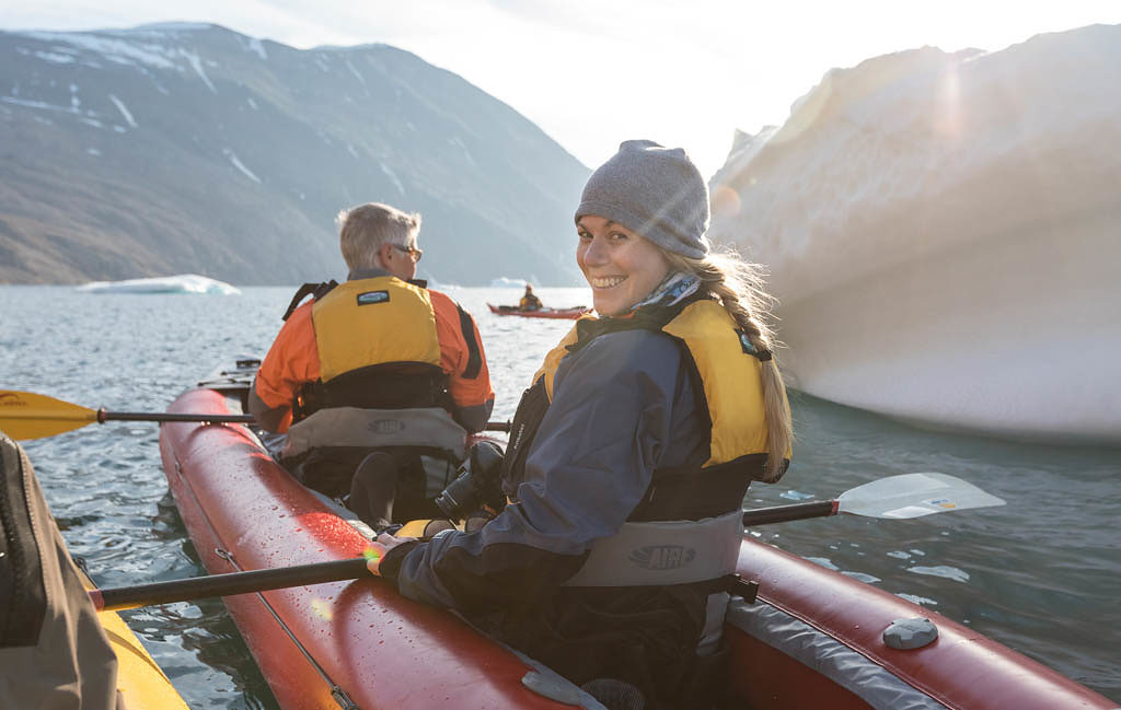 Quark Expeditions, Kayaking in the Arctic, Credit Acacia Johnson